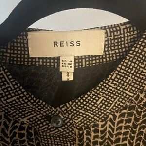 Reiss dress black and grey